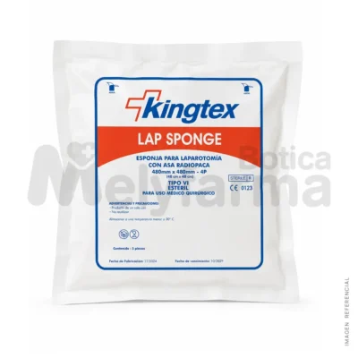 Compresa de Gasa 48 x 48 x 5 Und. - KINGTEX