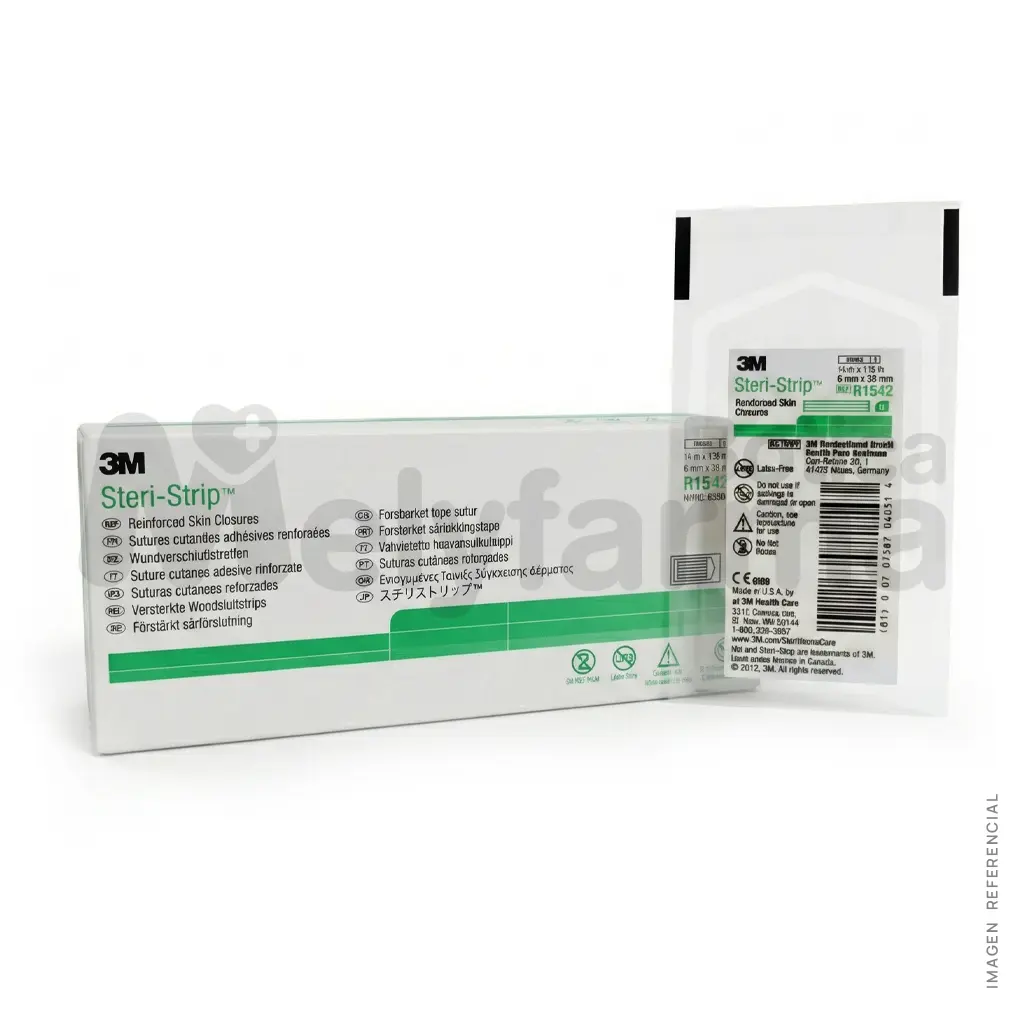 Steri Strip R 1542 (verde) 3M | Melyfarma Steri Strip R 1542 (verde) 3M