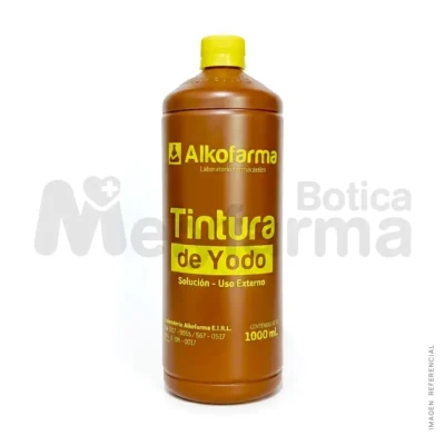 Tintura de Yodo de 1 Lt - ALKOFARMA