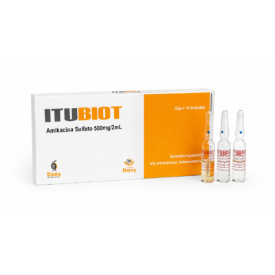 Amikacina Sulfato (Itubiot) 500mg-2ml - DANY