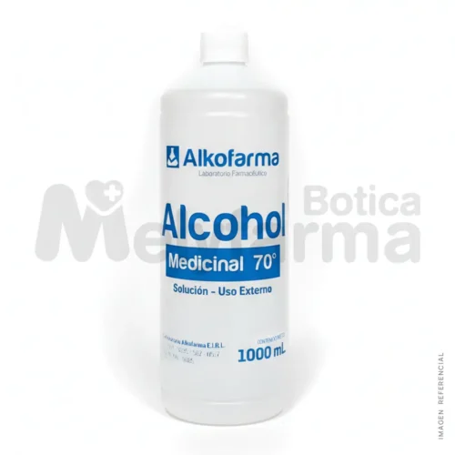 Alcohol Medicinal 70% Frasco 1000 ml ALKOFARMA