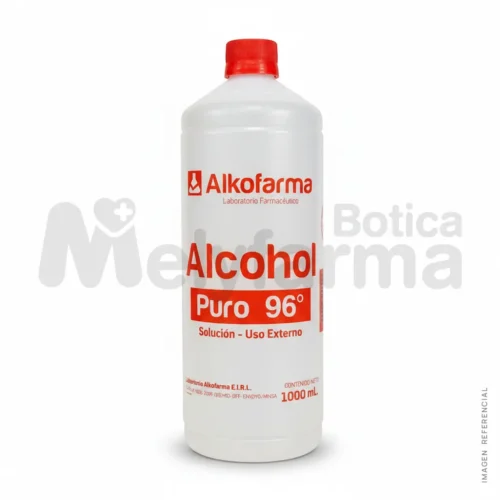 Alcohol Puro 96% Frasco 1000 ml ALKOFARMA