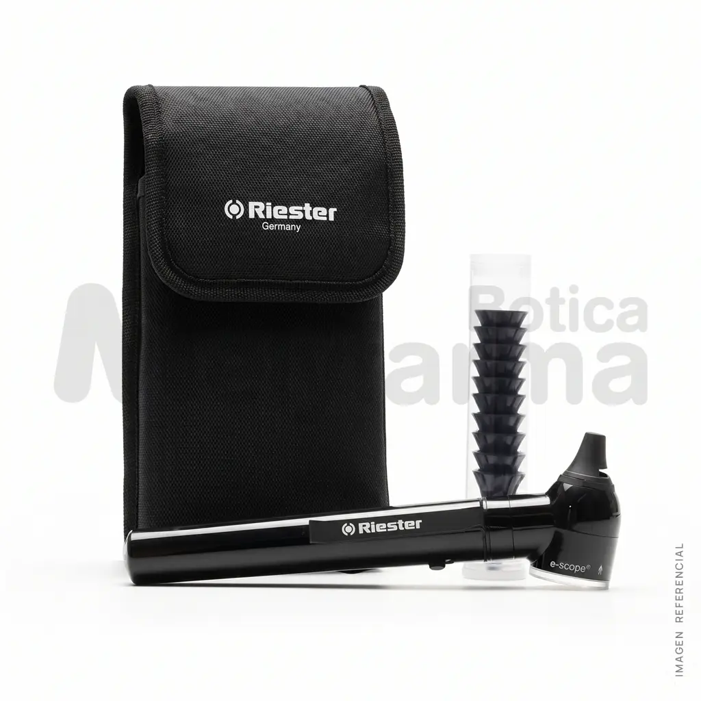 Otoscopio E-Scope Negro - RIESTER