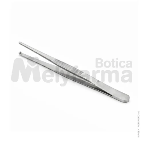 Pinza de disección con diente 14cm