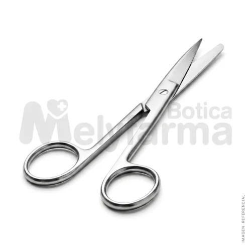 Tijera de cirugía recta A-R de 14 cm