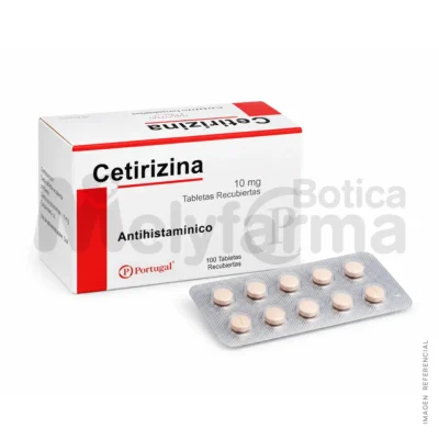 Cetirizina 10mg. tableta - PORTUGAL