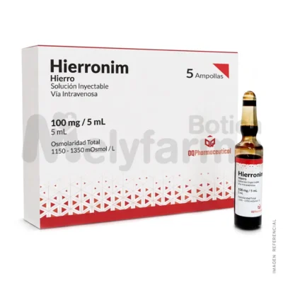 Hierronim (Hierro Sacarato) 100mg-5ml - OQ Pharma