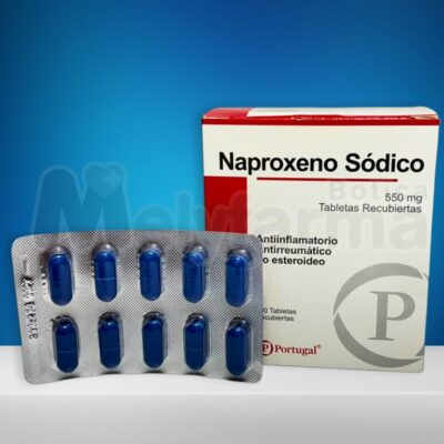 Naproxeno Sódico 550 mg. tabletas