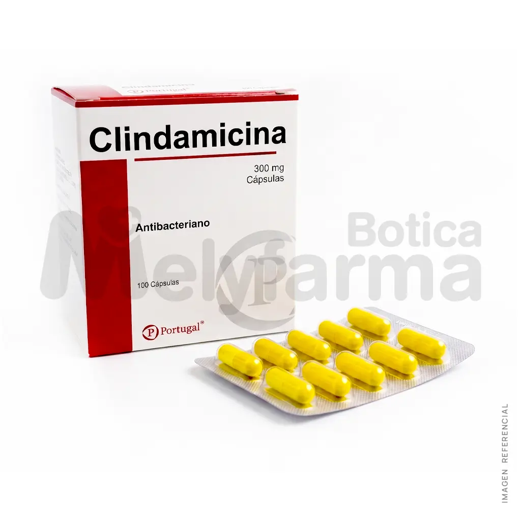 Clindamicina 300 mg. Capsulas - PORTUGAL