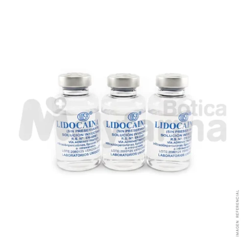 Lidocaína 2% (Sin Perseverante) 20 ml. - LUSA