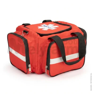 Maletín de Emergencia Mini rojo 3 bolsillos