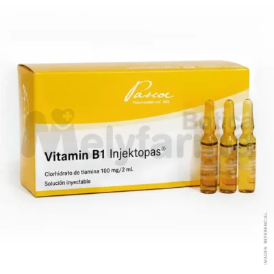 Vitamina B1 Injektopas 100 mg.-2 ml. - PASCOE