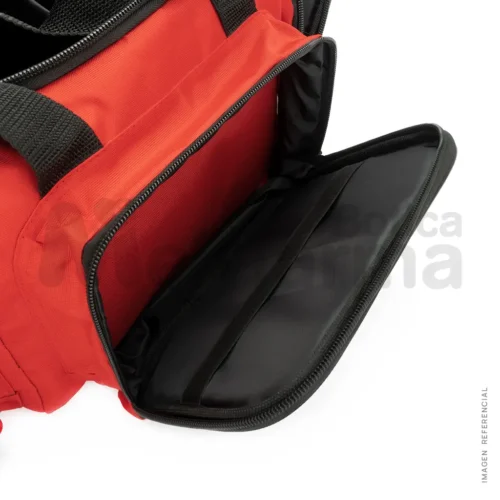 Maletín de Emergencia rojo mini 3 bolsillos