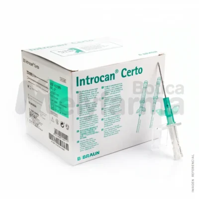 Introcan W Certo 18G - Braun