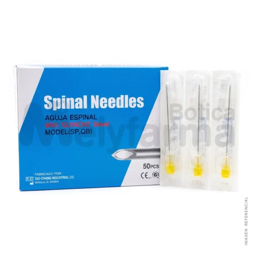 Aguja Espinal Calibres 20G - TC