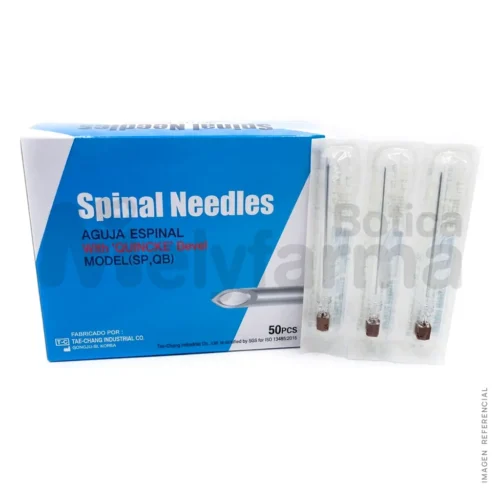 Aguja Espinal Calibres 26G - TC