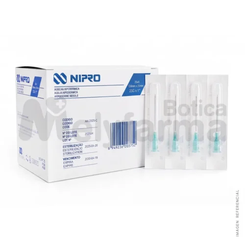 Aguja Hipodérmica de 23G x 1 - NIPRO