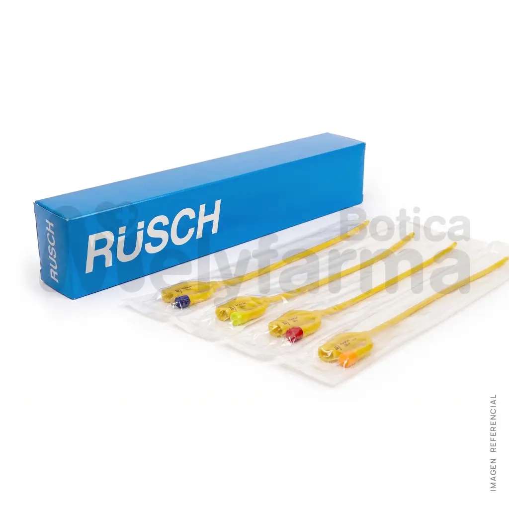 Sonda Foley de 3 Vías - Rusch (Calibres N° 16 a 22)