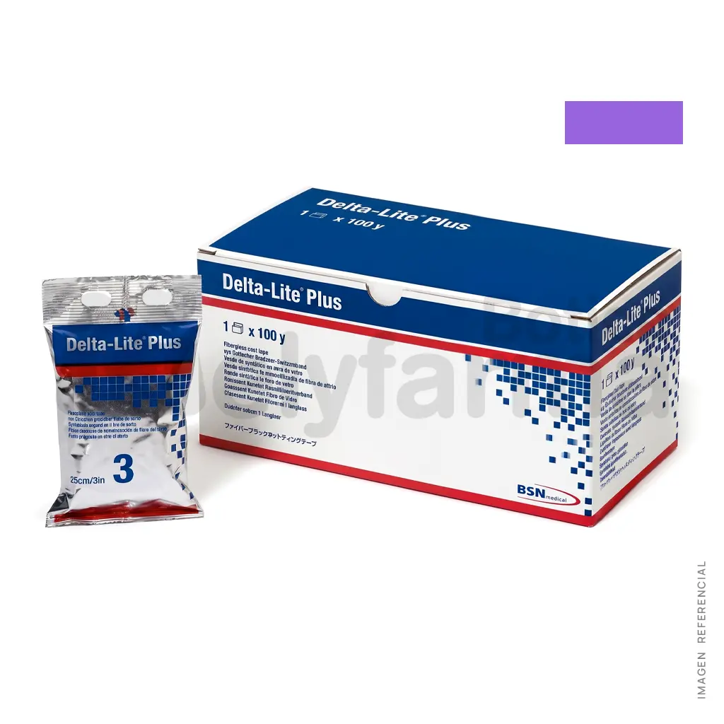 Venda Acrílica Morado Delta Lite Plus - BSN MEDICAL