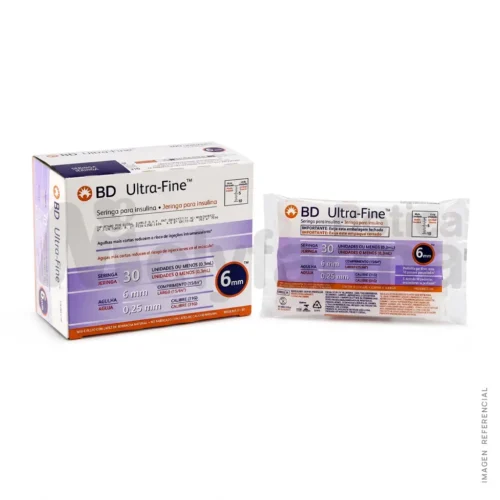 Jeringa para Insulina 0.3ml (31G x 6mm)