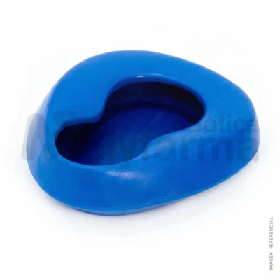Chata de Plástico Redonda Azul - NACIONAL