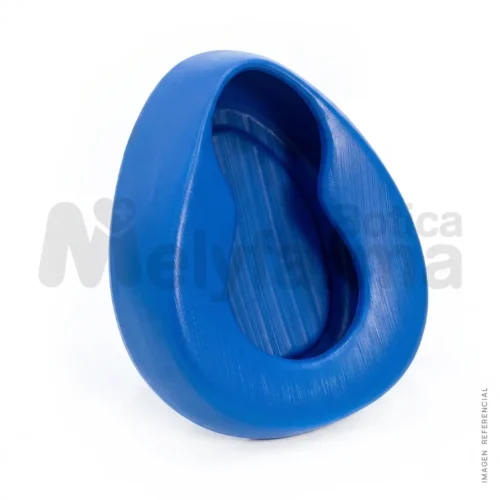 Chata de Plástico Redonda Azul - NACIONAL