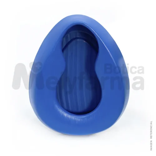 Chata de Plástico Redonda Azul - NACIONAL