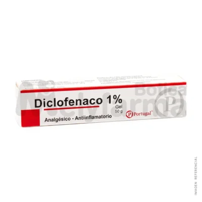 Diclofenaco 1% gel x 50 g - PORTUGAL
