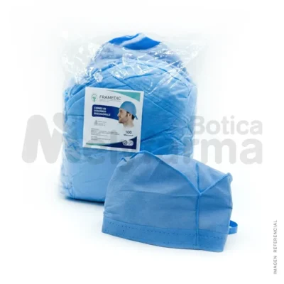 Gorro de Cirujano celeste - FRAMEDIC