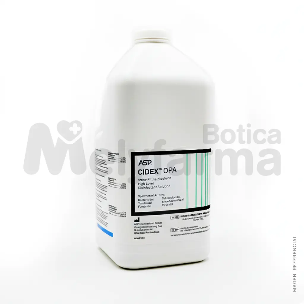 Cidex Opa Ortoftaldehido 0.55% - JHONSON | Melyfarma Cidex Opa Ortoftaldehido 0.55% - JHONSON