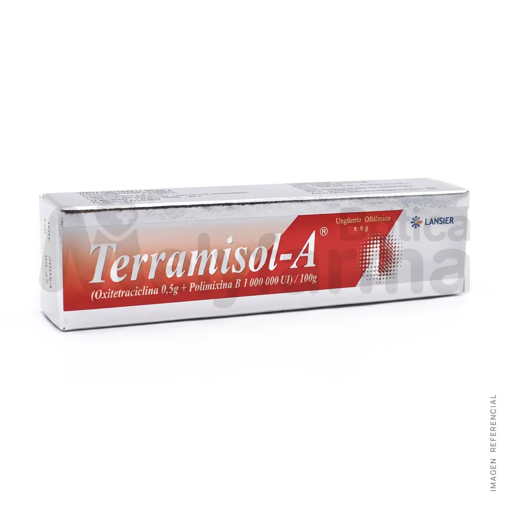 Terramisol-A Unguento Oftalmico x 6 g - LANSIER | Melyfarma Terramisol-A Unguento Oftalmico x 6 g - LANSIER